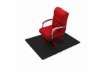 Immagine di Tappeto protettivo Floortex CLEARTEX® AdvantageMat Black 90x120 cm - per moquette - FC113648LEBV