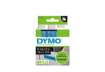 Immagine di Nastro per etichettatrici Dymo D1 12 mm x 7 m Nero/Blu S0720560