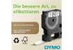 Immagine di Nastro per etichettatrici Dymo D1 12 mm x 7 m Nero/Blu S0720560
