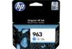 Immagine di Cartuccia Inkjet HP 963 ciano  3JA23AE