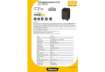 Immagine di Distruggidocumenti uso moderato Fellowes Powershred LX210 - P-4 - 23 L - nero - taglio a miniframmen