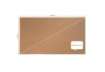 Immagine di Pannello in sughero Nobo Widescreen Impression Pro 40'' - 890x500 mm marrone - 1915415