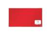 Immagine di Pannello in feltro Nobo Widescreen Impression Pro 32'' 710x400 mm rosso 1915419