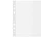 Immagine di Buste a perforazione universale Esselte Office f.to A5 100% riciclate trasparenti - conf. 100 pezzi