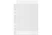 Immagine di Buste a perforazione universale Esselte Office f.to A5 100% riciclate trasparenti - conf. 100 pezzi