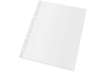 Immagine di Buste a perforazione universale Esselte De Luxe f.to 22x30 cm 100% riciclate trasparenti - conf. 100