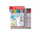 Immagine di Pennarelli Stabilo Pen 68 brush punta a pennello M  1 mm - assortiti scatola in metallo da 15 pz - 5