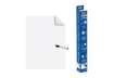 Immagine di Blocco lavagna elettrostatico da parete Legamaster Magic-Chart Whiteboard 25 ff 60x80 cm bianco L-15