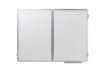 Immagine di Lavagna bianca magnetica cancellabile Legamaster Economy plus 3 pannelli bianco 90x120-240 cm- 7-100