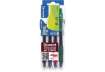 Immagine di Penne gel a scatto Pilot G-2 0,7 mm nero blu rosso verde - Set2go 4 pezzi - 001428