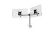 Immagine di Braccio porta monitor per 2 schermi max 27'' DURABLE argento metallizzato 780x445x190 mm - 5085-23