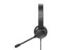Immagine di Cuffie on-ear Trust HS-201 USB 2.0 nero - cavo 1,8 m 25373