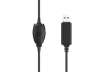 Immagine di Cuffie on-ear Trust HS-201 USB 2.0 nero - cavo 1,8 m 25373