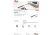 Immagine di Hub Mini USB 2.0 a 4 porte in alluminio Trust grigio 23786