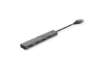 Immagine di Hub Mini USB 2.0 a 4 porte in alluminio Trust grigio 23786