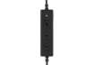 Immagine di Cuffie stereo per PC Media Range con microfono e filo - USB - nero - MROS304