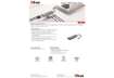 Immagine di Adattatore USB C Trust DALYX 7 7-in-1 HDMI - 2xUSB-A -USB-C - Ethernet - Micro SD - SD card - allumi