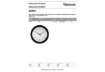 Immagine di Orologio da parete Methodo Slim - diametro Ø 31,5 cm - nero V150103