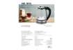 Immagine di Bollitore cordless in vetro Melchioni Family MR BOIL - 1,7 LT 118360027