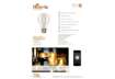 Immagine di Lampadina LED Smart a filamento Hom-Io Wi-Fi - Led E27 - 7W-4000K - dimmerabile luce bianca calda -