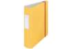 Immagine di Registratore Leitz Cosy Active con meccanismo a leva 180° - A4 - dorso 8,2 cm - giallo caldo - 10380