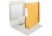 Immagine di Registratore Leitz Cosy Active con meccanismo a leva 180° - A4 - dorso 8,2 cm - giallo caldo - 10380