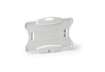 Immagine di Portabadge ECO Grigio - formato inserto 87x54 mm - Conf. 10 pz DURABLE 1 tessera 8988-10