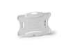 Immagine di Portabadge ECO Grigio - formato inserto 87x54 mm - Conf. 10 pz DURABLE 1 tessera 8988-10
