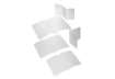 Immagine di Libretto porta documenti - porta green pass DURABLE 210x148 mm formato A6 - trasparente - Conf. 10 p