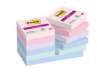 Immagine di Foglietti Post-it® Super Sticky Soulful conf. 12 blocchetti da 90 ff - 47,6x47,6 mm - 622-12SS-SOUL