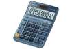 Immagine di Calcolatrice da tavolo Casio DF-120EM-W-EP - blu - solare e batteria display 12 cifre