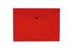 Immagine di Portadocumenti con bottone Q-Connect A4 ppl rosso KF03594
