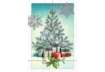 Immagine di Biglietti augurali Natalizi glitterati 12x18 cm - conf. 6 pz Biembi B2X202C61