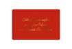 Immagine di Biglietti Natalizi in vassoio - 9x14 cm conf. 6 pezzi Biembi rosso BBE202C68