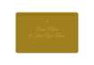 Immagine di Biglietti Natalizi in vassoio - 9x14 cm conf. 6 pezzi Biembi oro BBE202C75