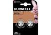 Immagine di Batterie a moneta al Litio 3V. Blister da 2 pile. Duracell litio 2016 DU20B2