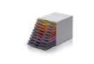 Immagine di Cassettiera in plastica di alta qualità VARICOLOR® Durable 10 cassetti 7610-27