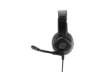 Immagine di Cuffie Gaming on ear - cavo 2 mt Media Range nero MRGS301