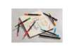 Immagine di Pennarelli BIC Dual Tip Intensity con pennello assortiti rainbow - tratto 0,5 mm - conf. 6 pz - 9896