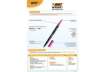 Immagine di Pennarelli BIC Dual Tip Intensity con pennello assortiti rainbow - tratto 0,5 mm - conf. 6 pz - 9896