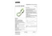 Immagine di Tappi auricolari monouso xact-fit con cavità per pollice Uvex - lime Conf 50 paia - 2124001