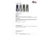 Immagine di Pantalone da lavoro in policotone twill Nimble blu U-Power taglia 56 DW084DB-56