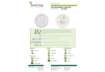 Immagine di Piatti a 2 scomparti bio-compostabili ecoCanny Party bianco Ø225x22 mm conf. 50 pz - ECO-008CA