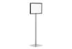 Immagine di Espositore da pavimento INFO STAND BASIC antracite Durable A3 5013-57