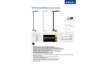 Immagine di Lampada piantana a LED dimmer con sensore movimento/crepuscolare Juvis Maul bianco - Z810051