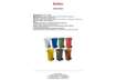 Immagine di Bidone carrellato per raccolta differenziata 240 lt con coperchio PEHD Mobil Plastic bianco - 1/240/