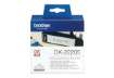 Immagine di Rotolo di etichetta continua in carta adesiva nero/bianco Brother 62 mm x 30,48 mt - DK22205