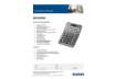 Immagine di Calcolatrice da tavolo CASIO solare o batteria argento - display 10 cifre MS-100FM-WA-EP