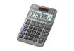Immagine di Calcolatrice da tavolo CASIO solare o batteria argento - display 12 cifre MS-120FM-WA-EP