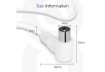 Immagine di Cavo TV 1,5 m Aigostar bianco  211325